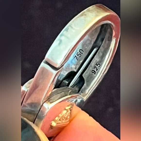 RARE LAGOS Signature Caviar Mixed Link Multi Strand Necklace - Picture 7 of 13